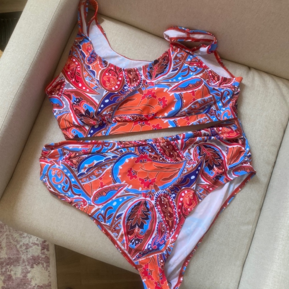 Shein maternity bikini